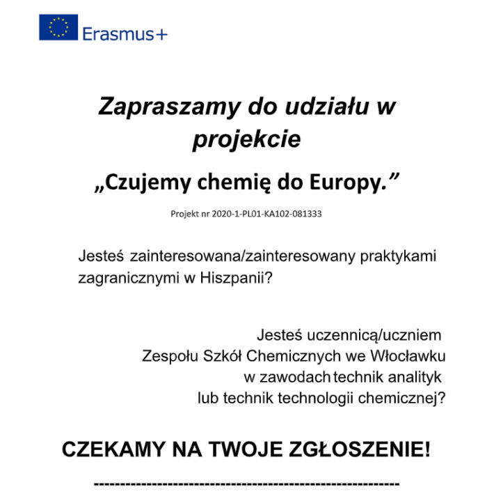 Praktyki chemików w Hiszpanii