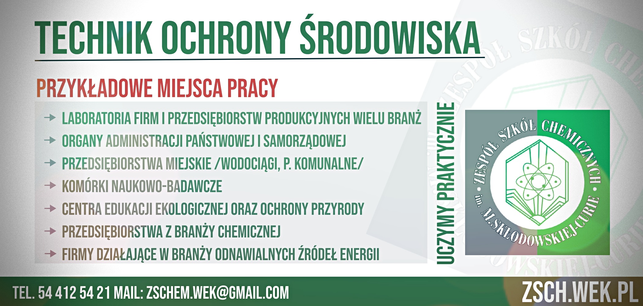 Technik Ochrony Środowiska – naprawdę warto!