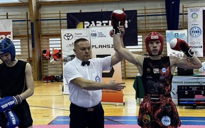 Maciej Konarzewski Mistrzem Polski Juniorów w Kickboxingu