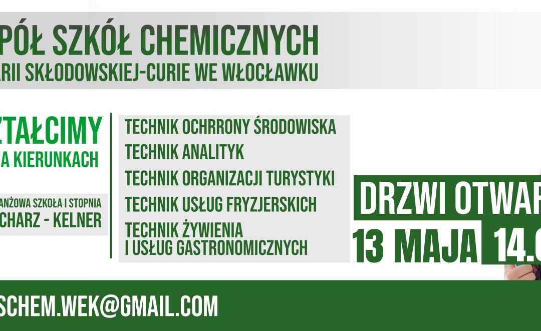 Drzwi Otwarte – 13 maja, g. 14.00 – 17.00