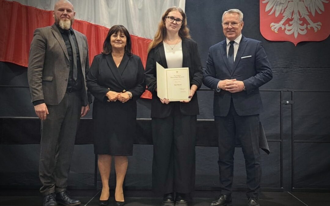 Maja Pietrzak stypendystką Prezesa Rady Ministrów