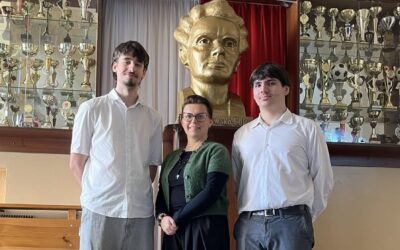 Awans Dawida i Kamila etapu wojewódzkiego „Olimpiady Solidarności. Dwie dekady historii”.