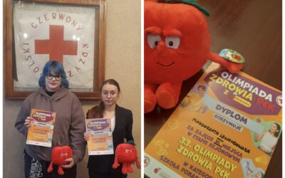 III miejsce w rejonowym etapie Olimpiady Zdrowia PCK