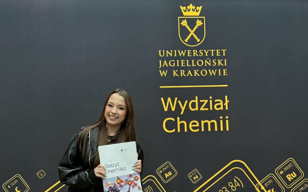 Uczennica Chemika w finale Olimpiady Chemicznej Uniwersytetu Jagiellońskiego