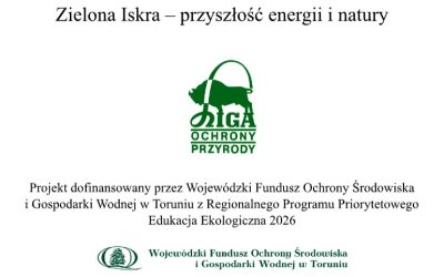 Zajęcia terenowe w ramach przedsięwzięcia „Zielona iskra – przyszłość energii i natury”
