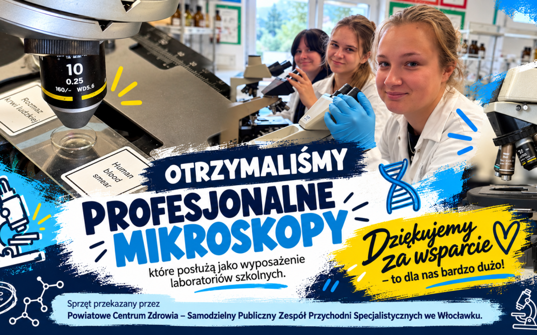Mamy profesjonalne mikroskopy