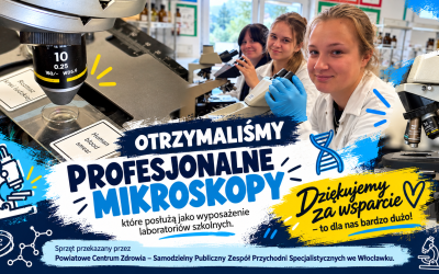 Mamy profesjonalne mikroskopy