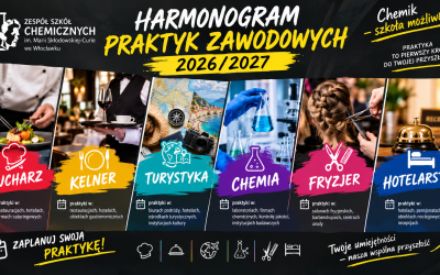 Harmonogram praktyk zawodowych 2026/2027